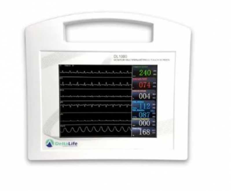 Monitor Multiparâmetros para Centro Cirúrgico Xanxere - Monitor Cirúrgico para Clinica Veterinária